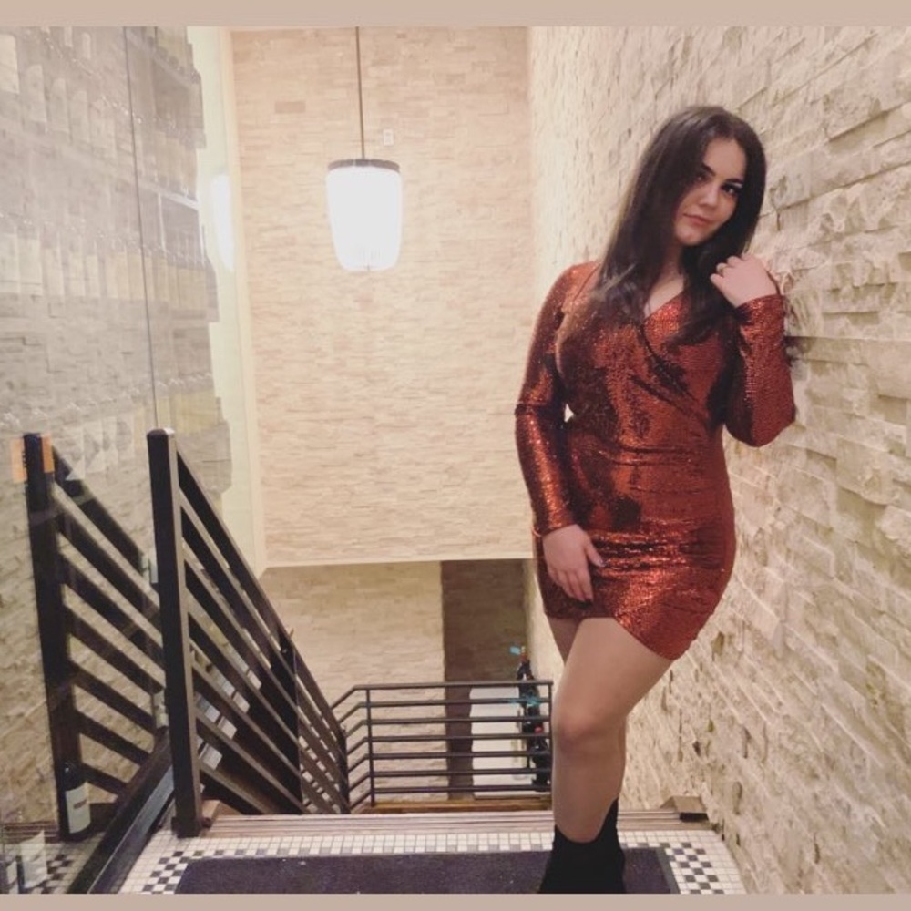 Sequined dress